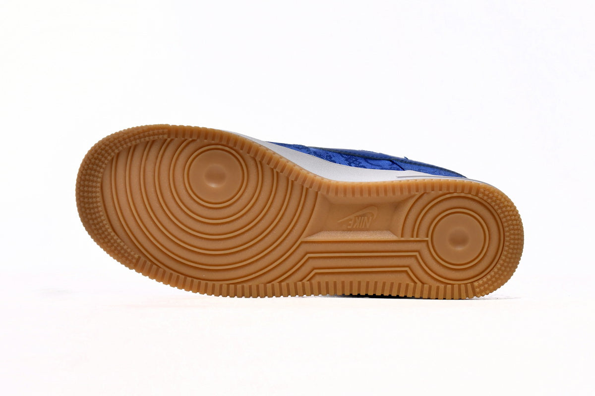 Clot X Nike Air Force Premium Albastru Silk - prezentare produs
