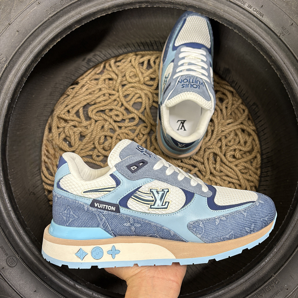 Louis Vuitton LV Run Away Albastru - prezentare produs
