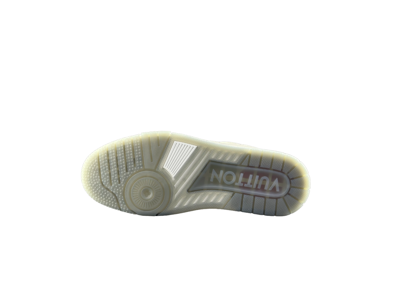 Louis Vuitton LV Pantofi sport Gri Alb - prezentare produs