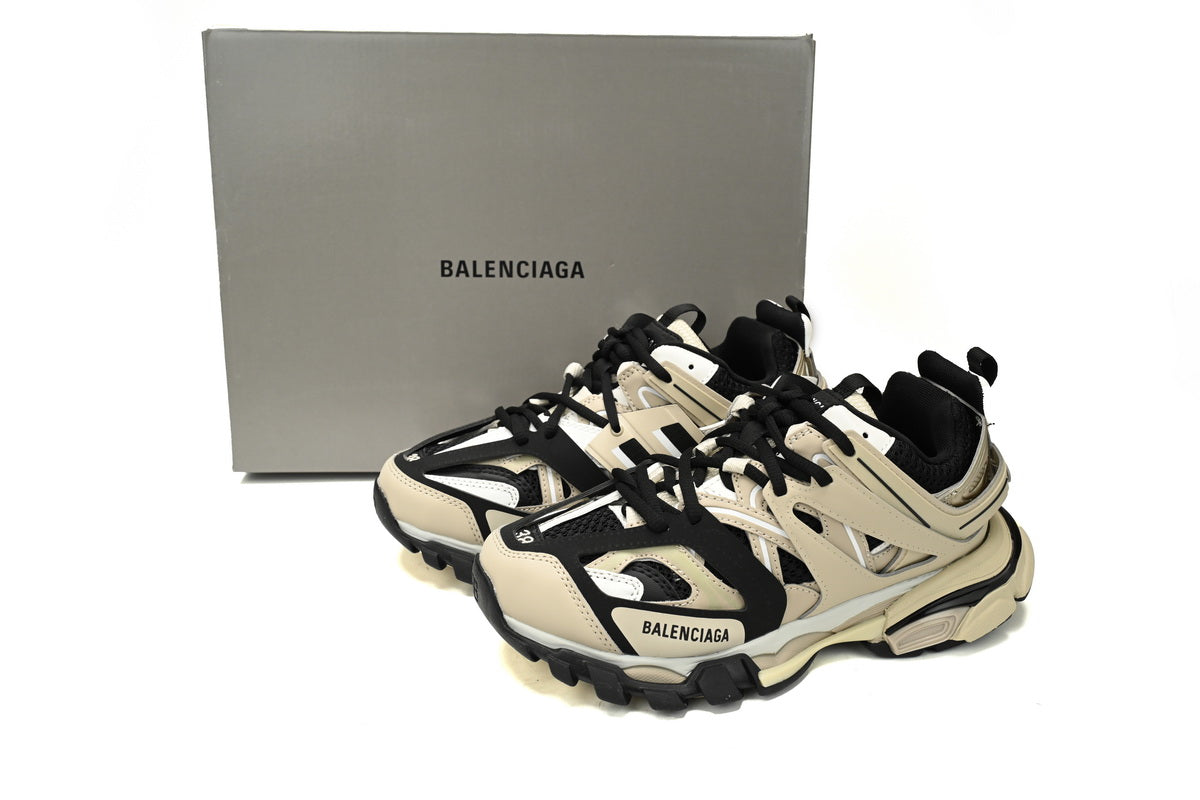 Balenciaga Track Negru Crem - prezentare produs