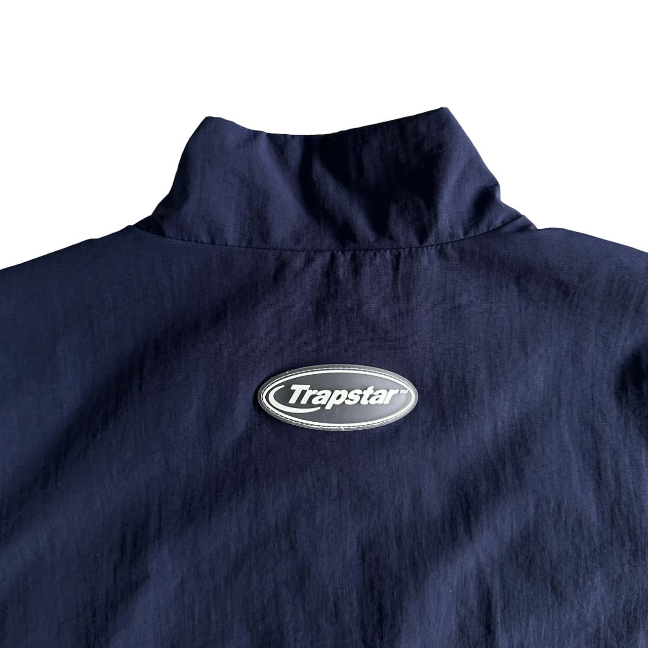 Trapstar Hyper Shellsuit Negru Albastru Trening - prezentare produs
