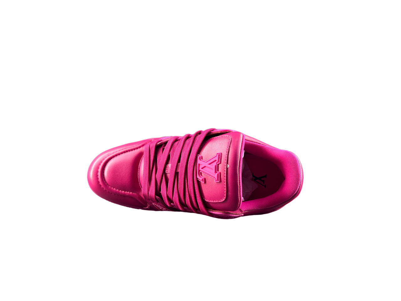 Louis Vuitton LV Pantofi sport Roz Piele - prezentare produs