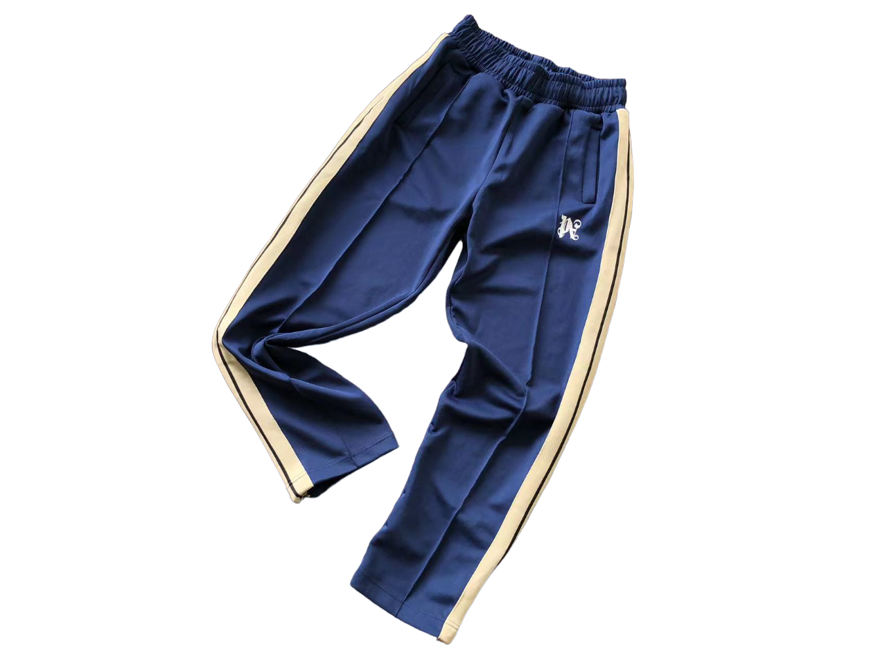 Palm Angels Trening Albastru Negru Crem - prezentare produs