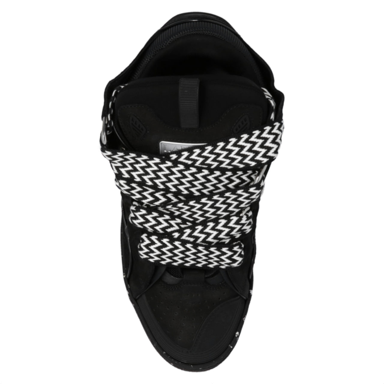 Lanvin Curb Lace Up Low Top Black - Tgjiuplug