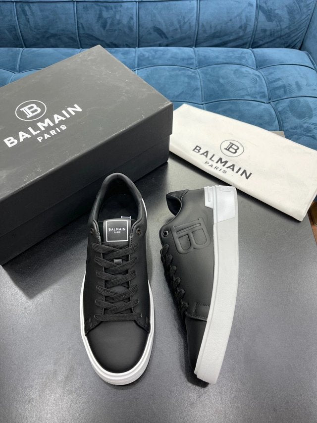 Balmain Casual Piele Negru Alb - prezentare produs