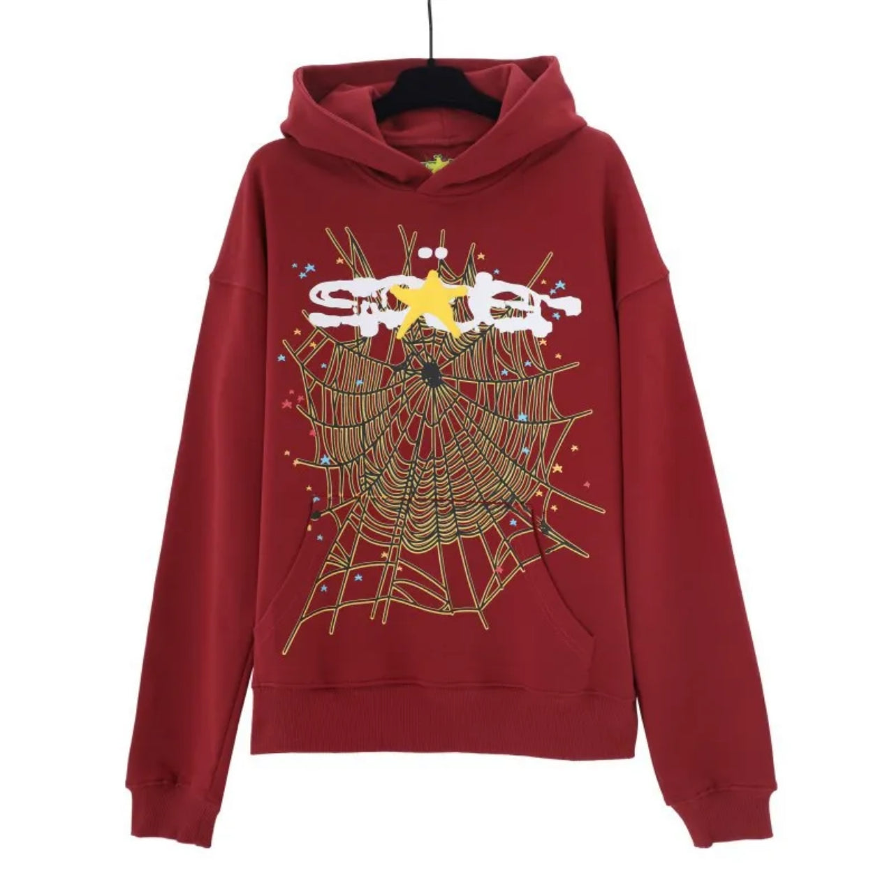 Sp5der Red Hoodie