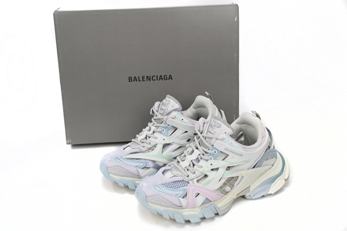 Balenciaga Track 2 0 Gri Deschis Roz - prezentare produs