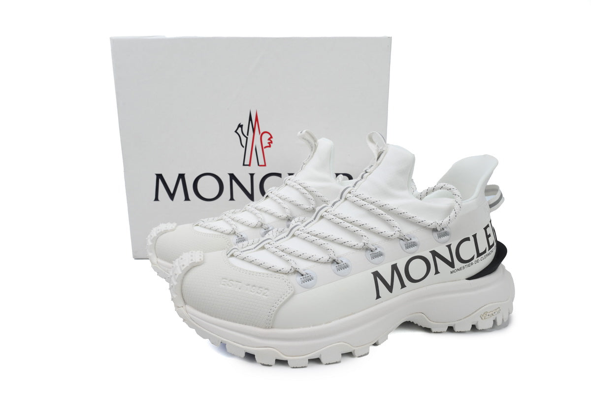 Moncler Tailgrip Alb Negru - prezentare produs