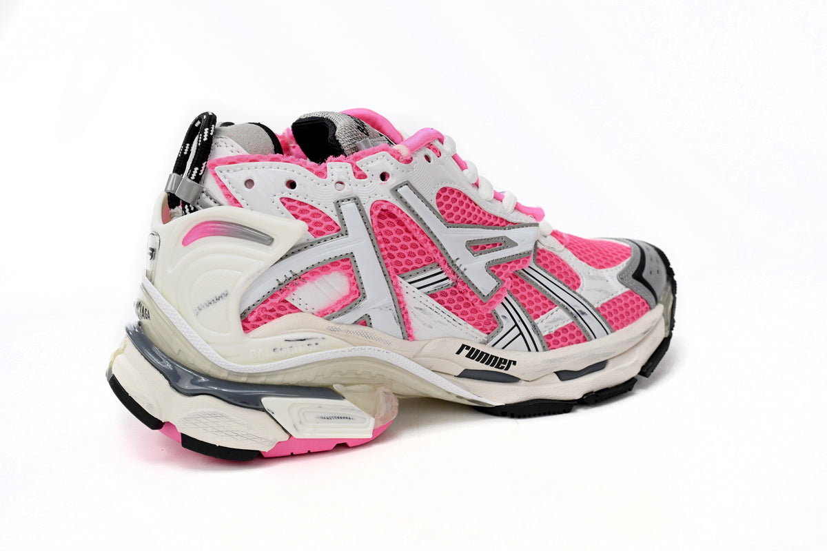 Balenciaga Runner Alb Roz - prezentare produs