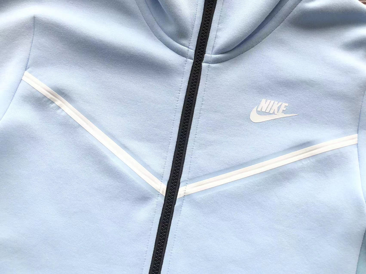 Nike Tech Fleece Light Albastru Fleece - prezentare produs