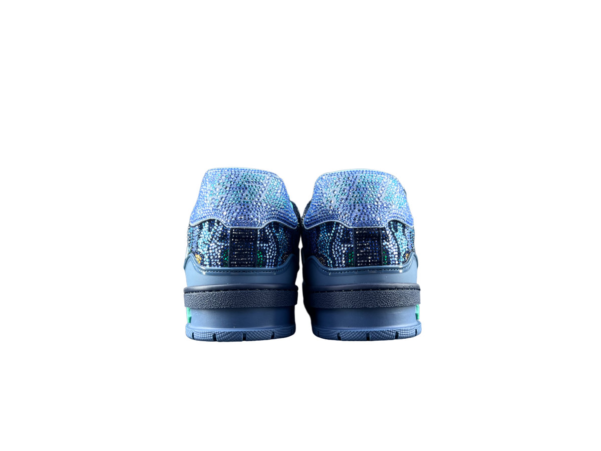 Louis Vuitton LV Pantofi sport Albastru Diamonds Luxury Ediție - prezentare produs