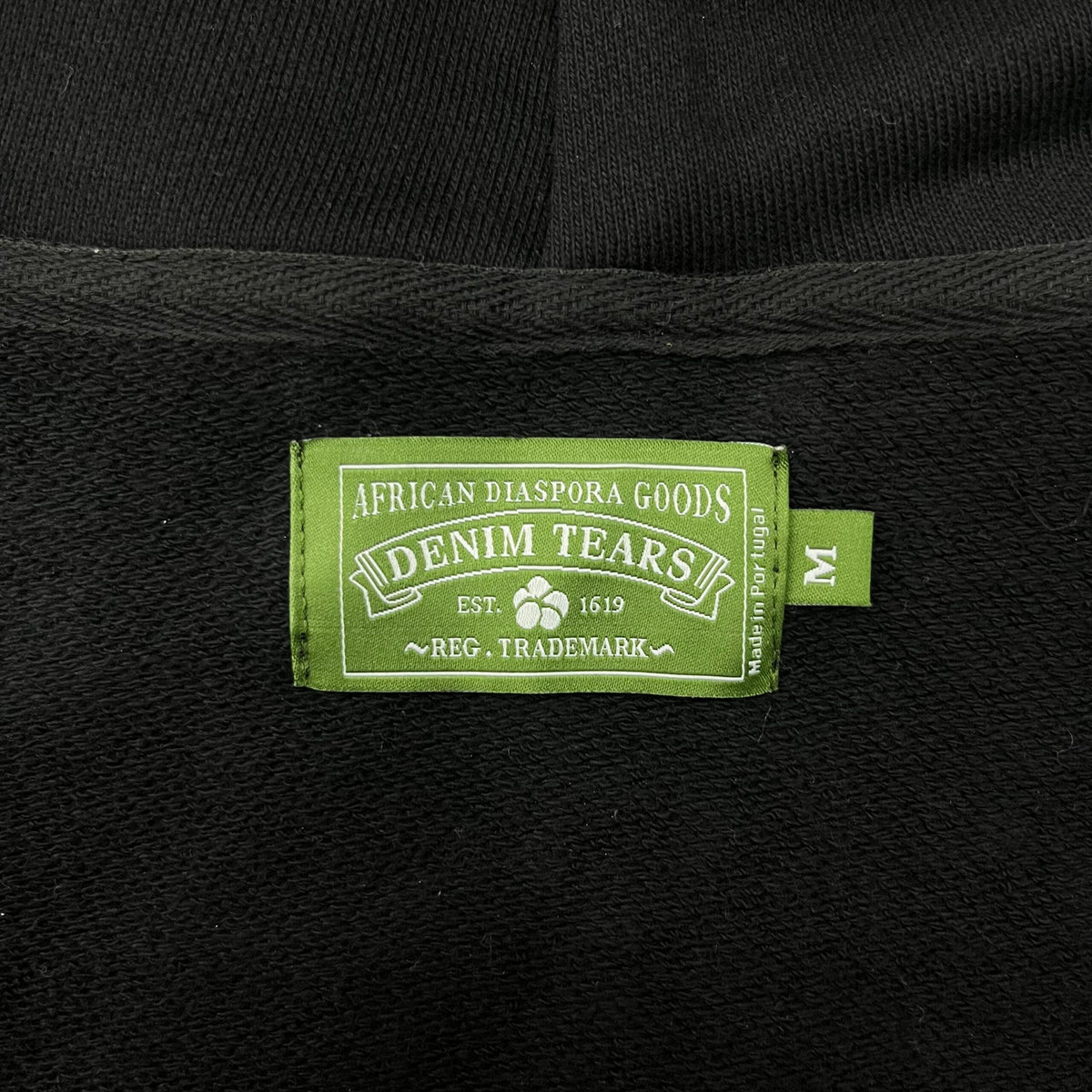 Denim Tears Hanorac Negru - prezentare produs