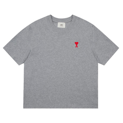 Ami Paris Tricou Gri - prezentare produs