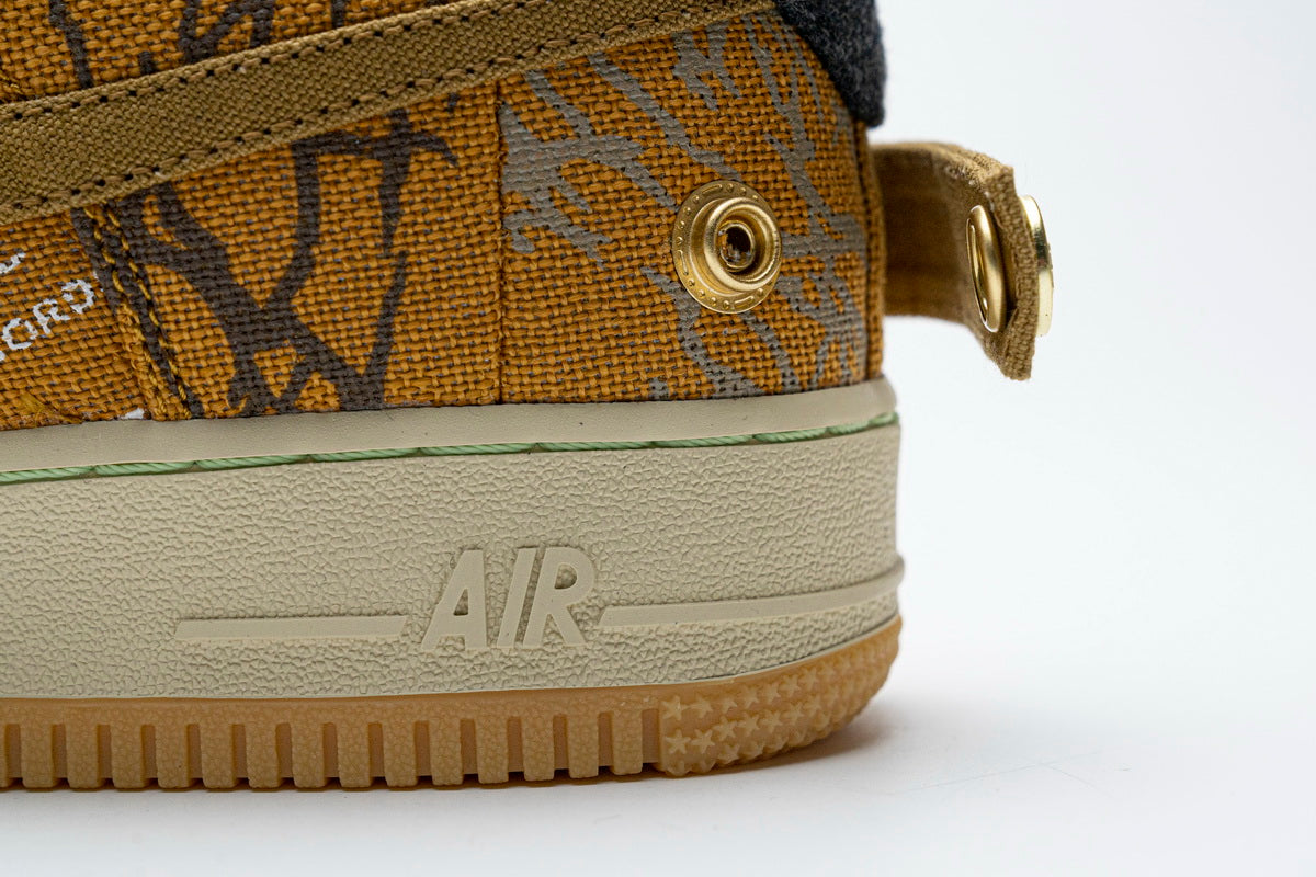 Nike Air Force X Travis Scott Cactus Jack Pantofi sport - prezentare produs