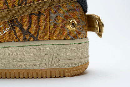Nike Air Force X Travis Scott Cactus Jack Pantofi sport - prezentare produs
