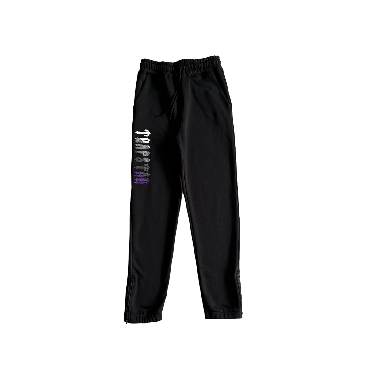 Trapstar Hooded Trening Negru Violet - prezentare produs