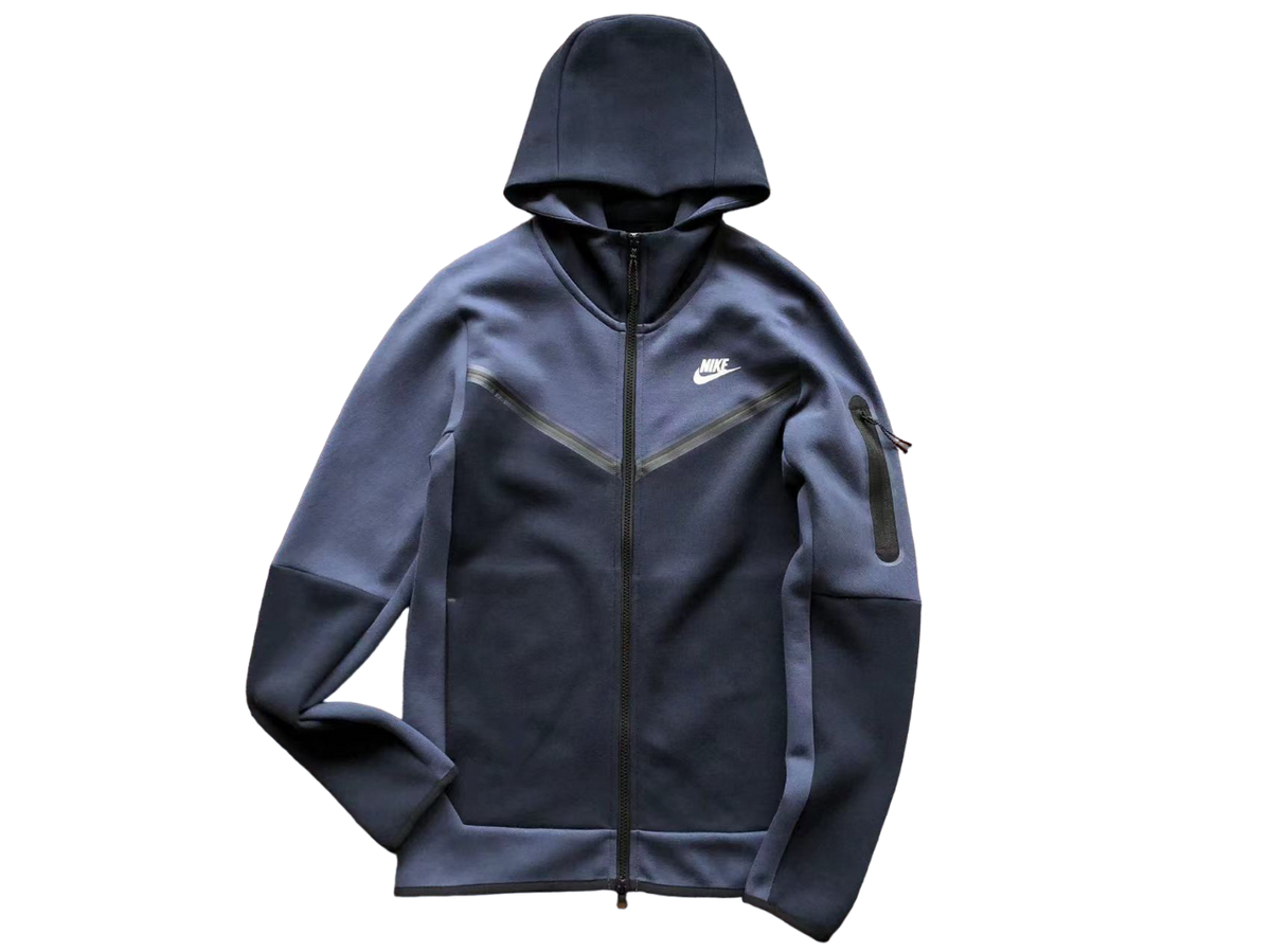 Nike Tech Fleece Albastru Fleece - prezentare produs