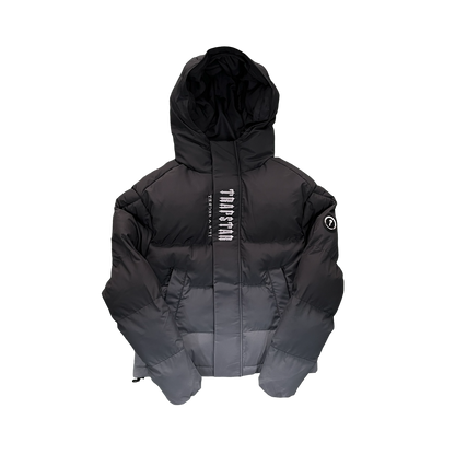 Trapstar Puffer Negru Gri Gradient - prezentare produs