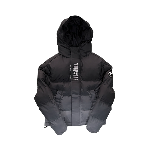 Trapstar Puffer Negru Gri Gradient - prezentare produs
