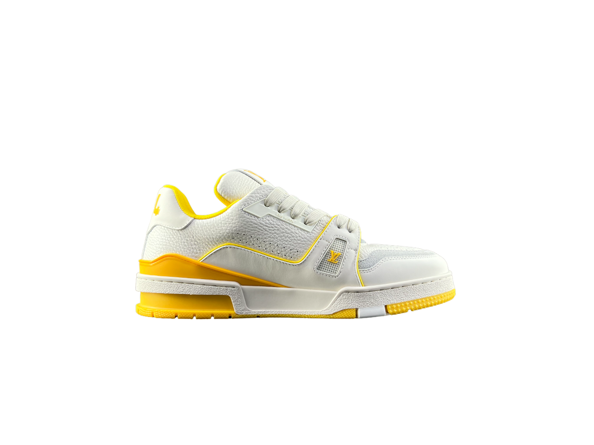 Louis Vuitton LV Pantofi sport Galben Alb - prezentare produs
