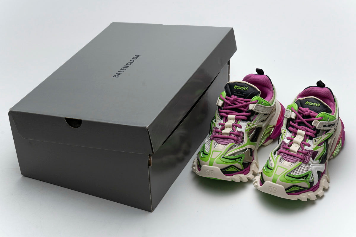 Balenciaga Track 2 0 Verde Roz Pantofi sport - prezentare produs