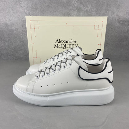 Alexander McQueen Alb Negru Lines Pantofi sport - prezentare produs