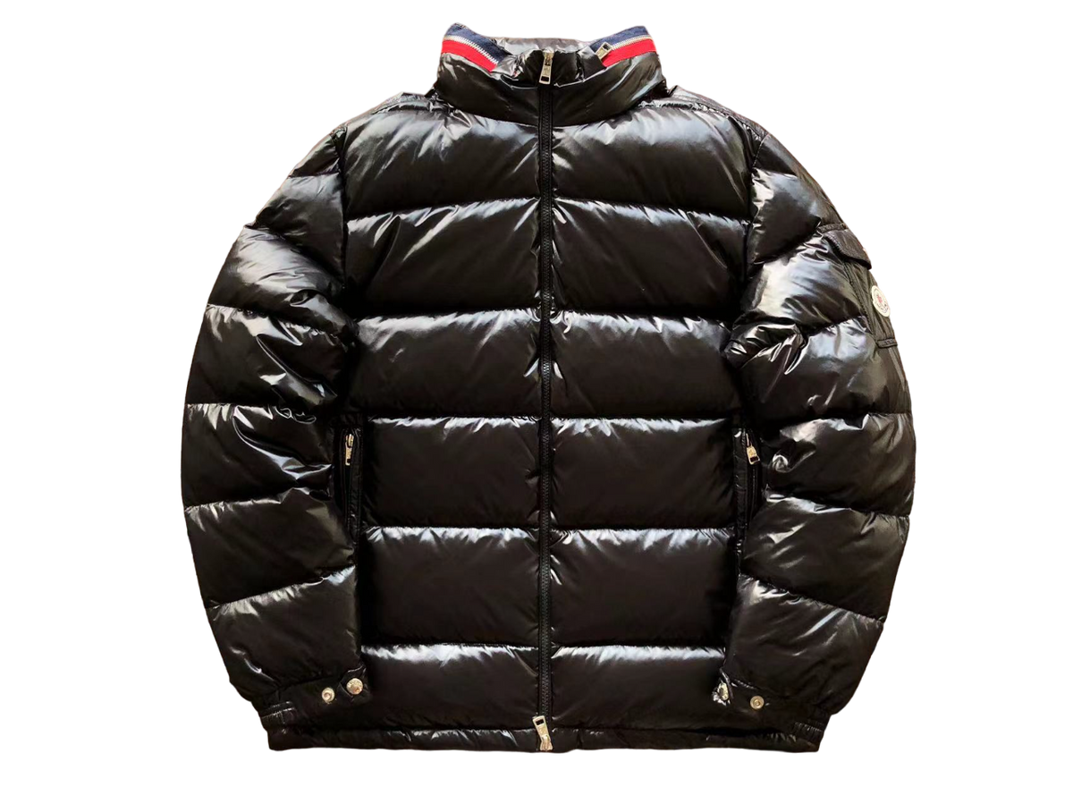 Moncler Geacă Negru Verde - prezentare produs