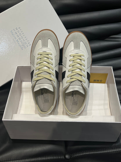 Maison Margiela Trainers Alb Negru - prezentare produs