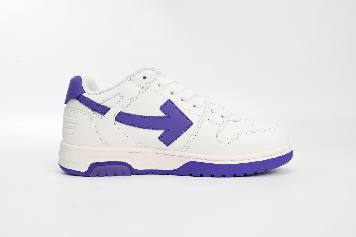 Off-White Off-White Out Of Office Alb Violet Pantofi sport - prezentare produs