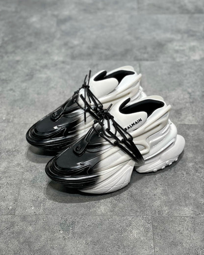 Balmain Unicorn Negru Alb Pantofi sport - prezentare produs