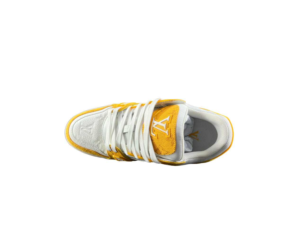 Louis Vuitton LV Trainers Galben - prezentare produs
