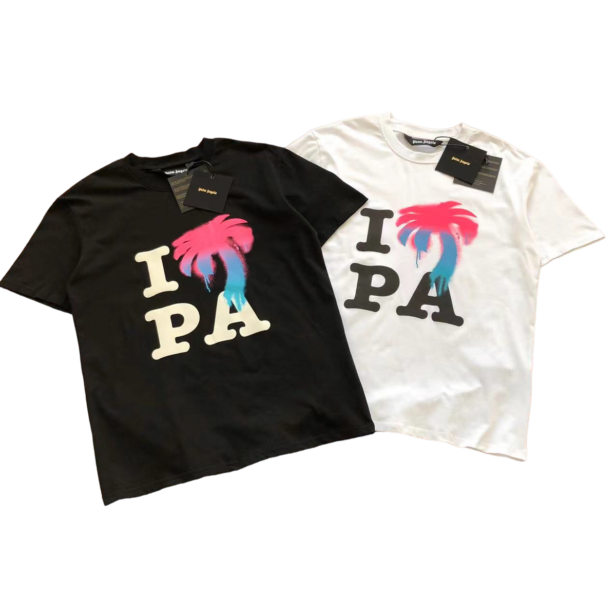Palm Angels Chest Logo Tricou - prezentare produs