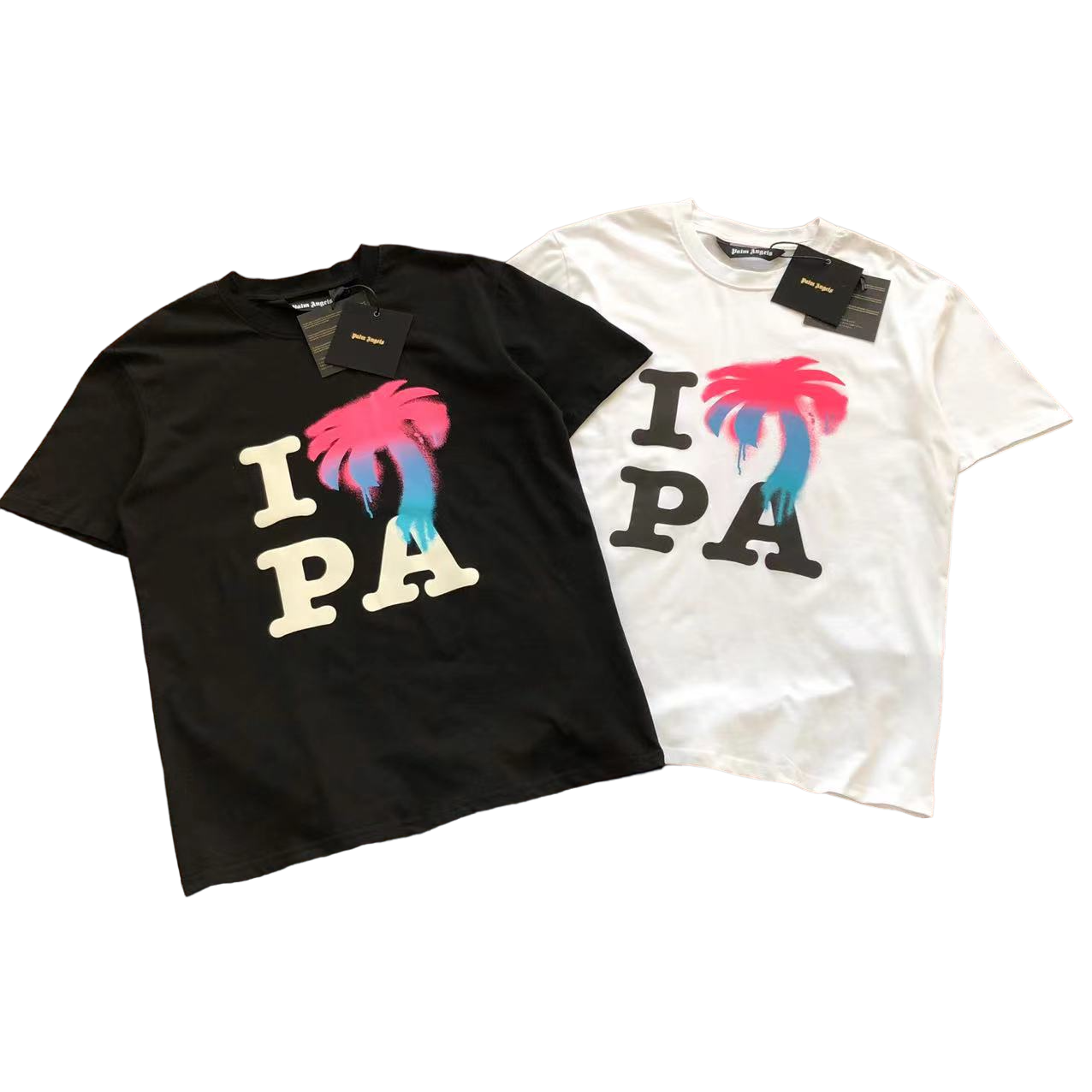 Palm Angels Chest Logo Tricou - prezentare produs
