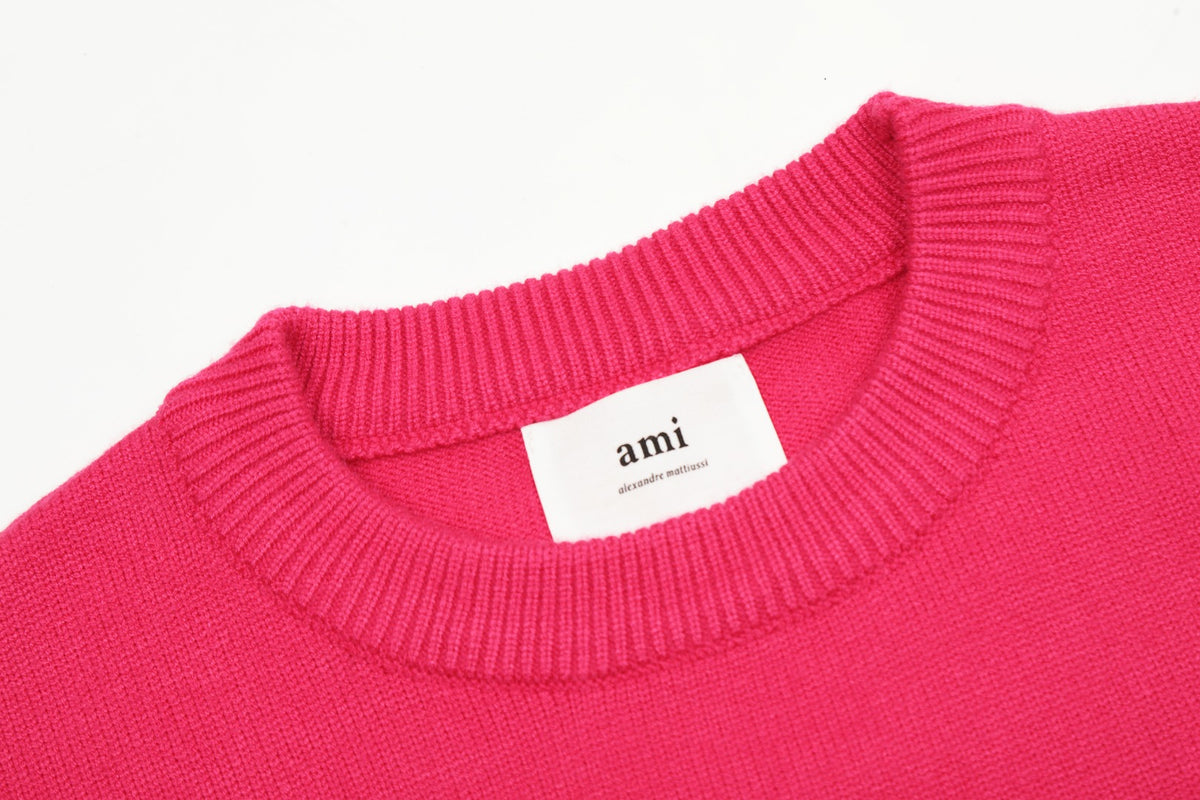 Ami Paris Pulover Roz - prezentare produs
