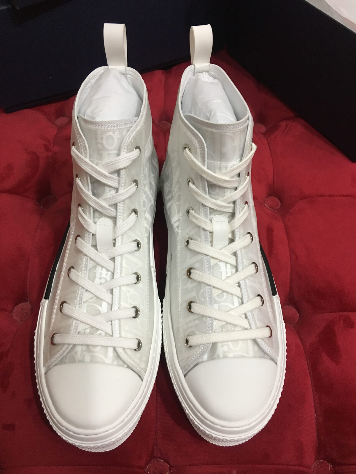 Dior B23 Hi Alb - prezentare produs