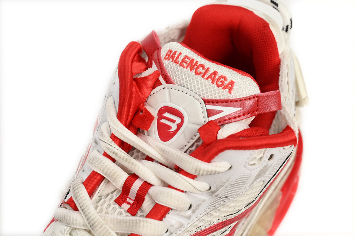 Balenciaga Runner Roșu Alb Pantofi sport - prezentare produs