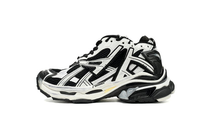 Balenciaga Runner Negru Alb - prezentare produs