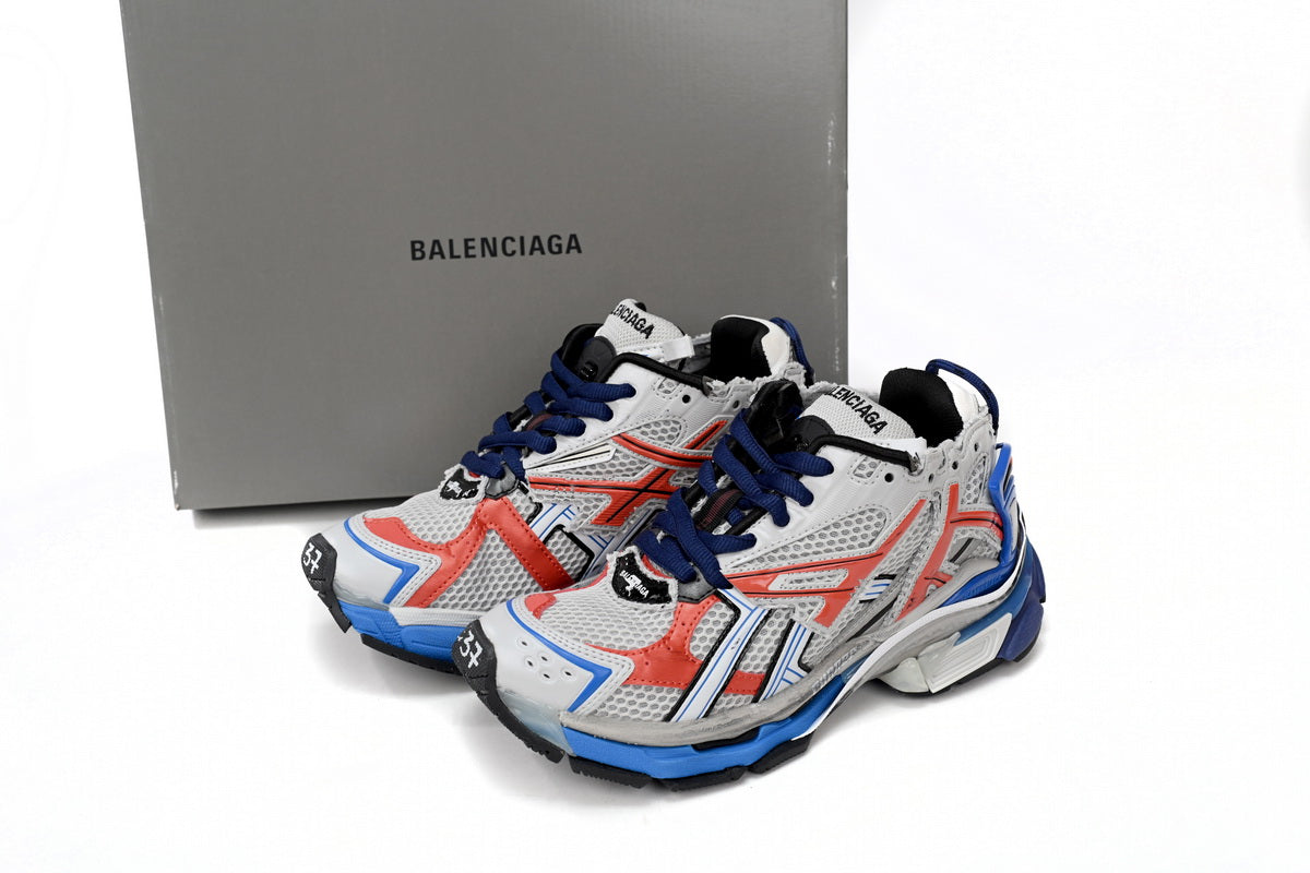 Balenciaga Runner Portocaliu Albastru Pantofi sport - prezentare produs
