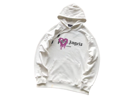 Palm Angels Graffiti Heart Hanorac - prezentare produs