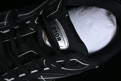 Dior B30 Negru Alb Argintiu Pantofi sport - prezentare produs