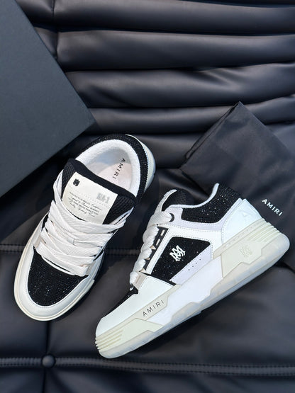 Amiri Ma 1 Negru Alb Diamonds Custom New Colecție - prezentare produs