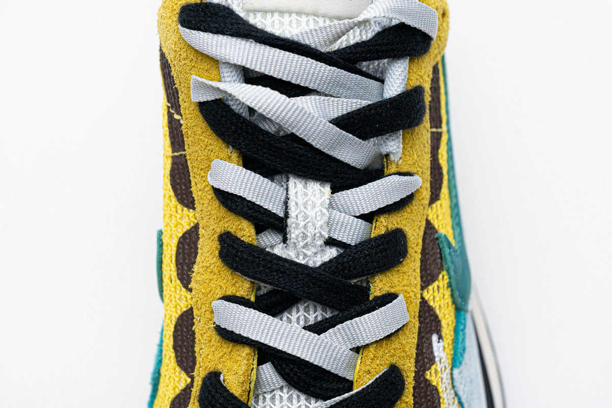 Sacai X Nike Pegasus Vaporfly Villain Galben Verde - prezentare produs