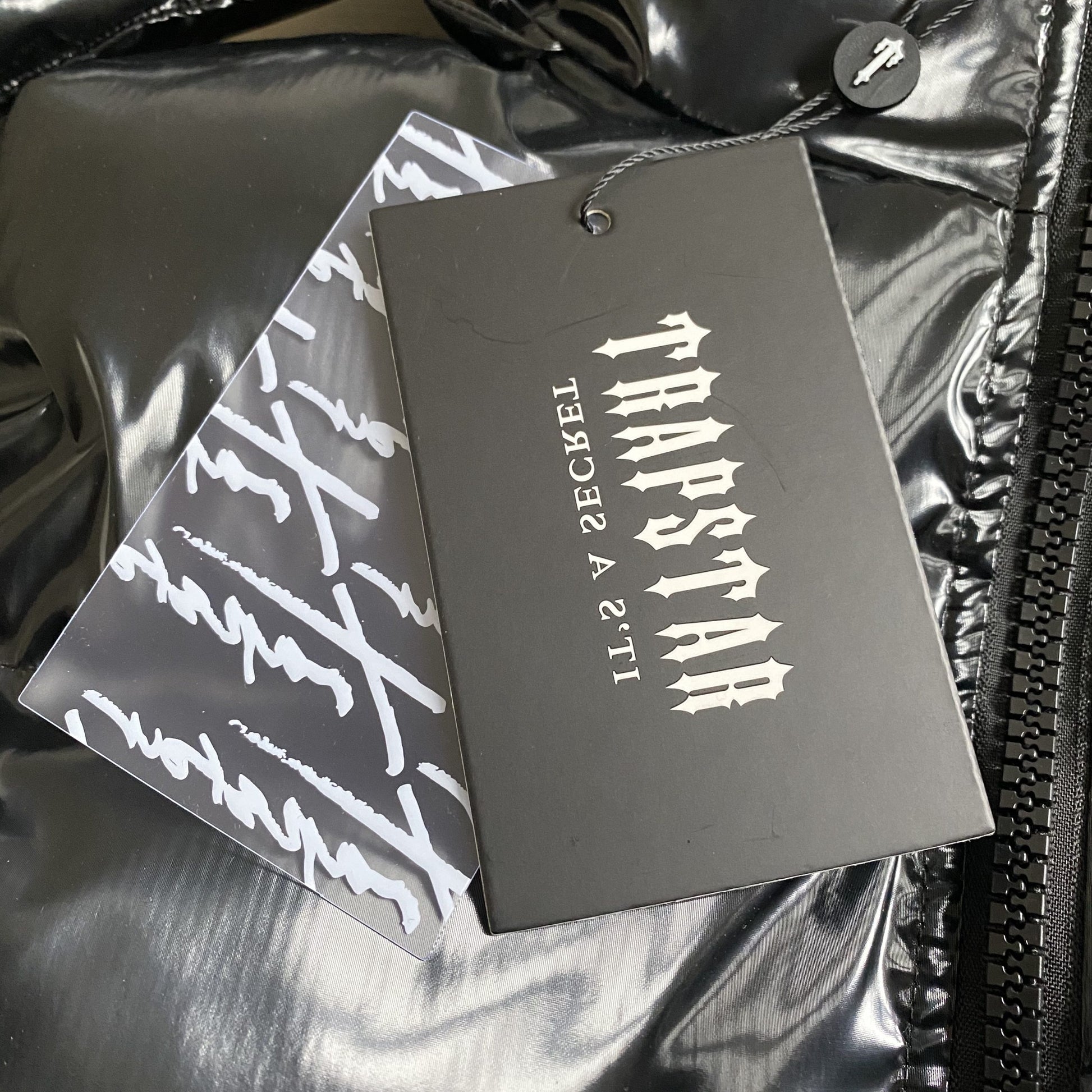 Trapstar Irongate Puffer Shiny Negru Pantofi sport - prezentare produs