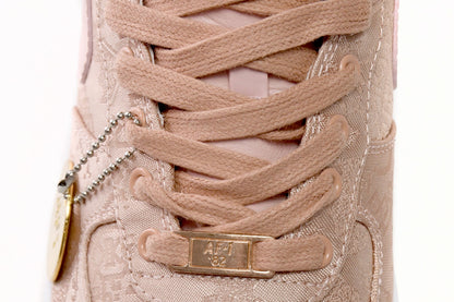 Clot X Nike Air Force 1 Premium Rose Auriu Silk Pantofi sport - prezentare produs