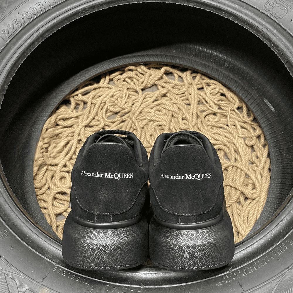 Alexander McQueen Full Negru Pantofi sport - prezentare produs