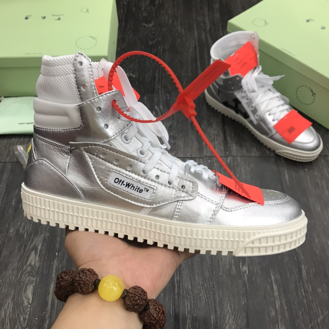 Off-White Court 3 0 Argintiu - prezentare produs