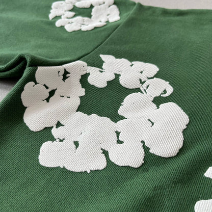 Denim Tears Hanorac Verde - prezentare produs