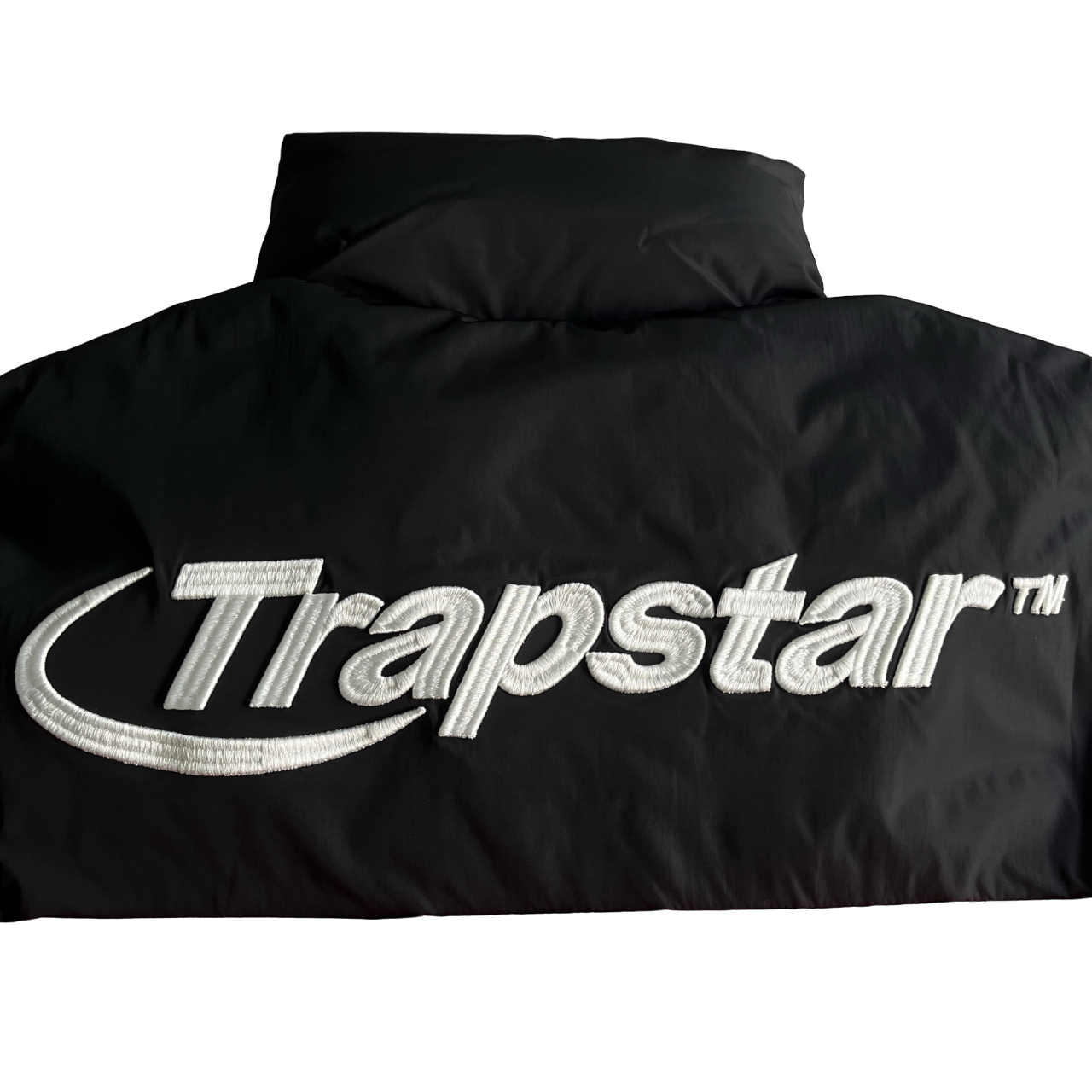 Trapstar Hyperdrive Puffer Geacă Negru Roșu Alb - prezentare produs