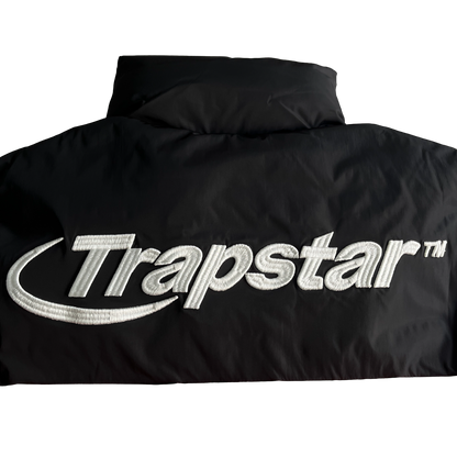 Trapstar Hyperdrive Puffer Geacă Negru Roșu Alb - prezentare produs