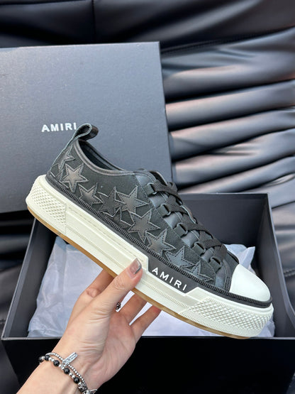 Amiri Negru Star Pânză Pantofi sport - prezentare produs